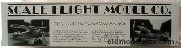 Scale Flight Dime Comet's Aeroneer 1-B - 16 inch Wingspan Dime Scale Flying Airplane plastic model kit